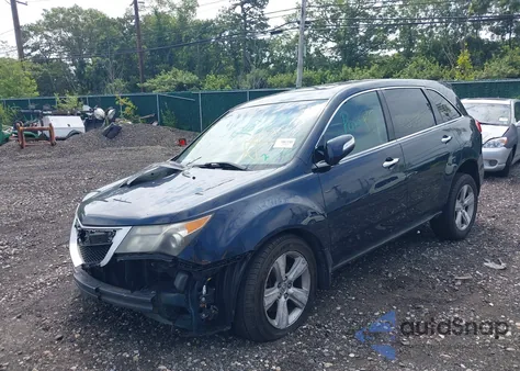 2010 Acura Mdx z USA, uszkodzony, nr VIN 2HNYD2H26AH528934